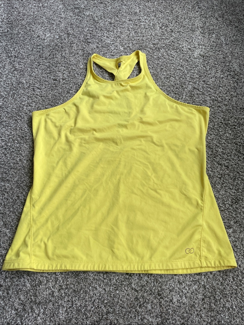 CALIA by Carrie Underwood Bright Yellow Racerback Tank